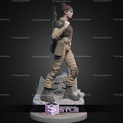 Cadian Guardswoman WH40K STL Miniatures