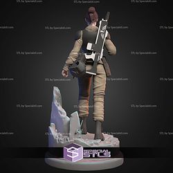 Cadian Guardswoman WH40K STL Miniatures