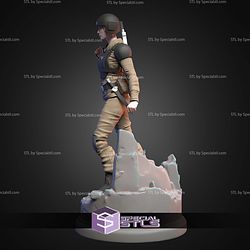Cadian Guardswoman WH40K STL Miniatures