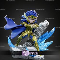 Camus Aquarius Seiya Chibi STL Files