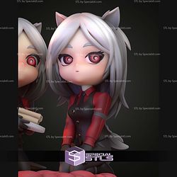Cerberus Chibi Helltaker 122mm STL Files