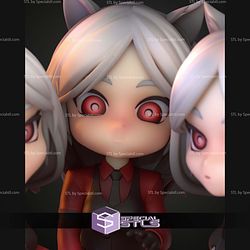 Cerberus Chibi Helltaker 122mm STL Files