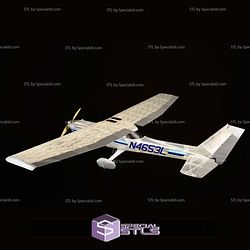 Cessna 152 Based Trainer Sport Plane STL Files