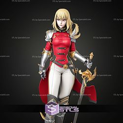 Cha Hae In Solo Leveling Standalone 280mm STL Files