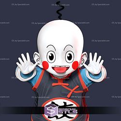 Chiaotzu 150mm Dragon Ball STL Files