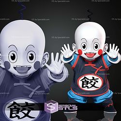 Chiaotzu 150mm Dragon Ball STL Files
