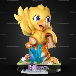 Chocobo Final Fantasy Chibi 125mm STL Files