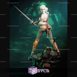 Ciri The Witcher 3 1 6 STL Files