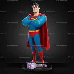 Classic Superman Toon 200mm STL Files