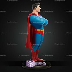 Classic Superman Toon 200mm STL Files