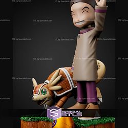 Cody Hida and Armadillomon V2 STL Files