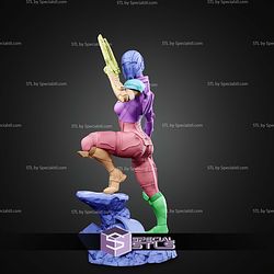 Commander Shepard Mass Effect With Helmet STL Files