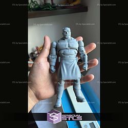 Conquest Invincible Articulated Action Figure 1 12 STL Files
