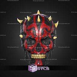 Cosplay STL Files Darth Maul Skull