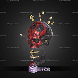 Cosplay STL Files Darth Maul Skull