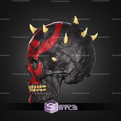 Cosplay STL Files Darth Maul Skull