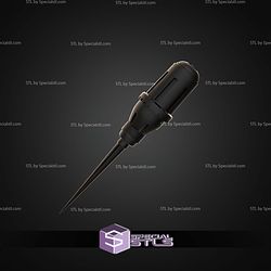 Cosplay STL Files Dune Thumper Mole Repellent Stake