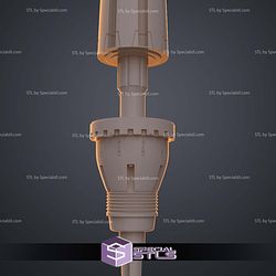 Cosplay STL Files Dune Thumper Mole Repellent Stake