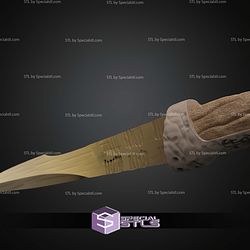 Cosplay STL Files Kynes Crysknife Dune