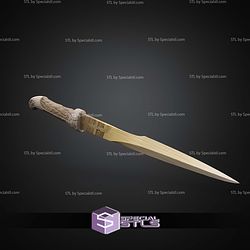 Cosplay STL Files Kynes Crysknife Dune
