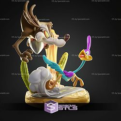 Coyote And Road Runder Diorama STL Files