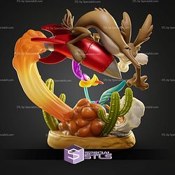 Coyote And Road Runder Diorama STL Files