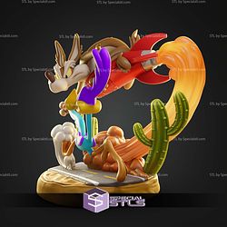 Coyote And Road Runder Diorama STL Files