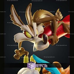 Coyote And Road Runder Diorama STL Files