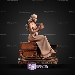 Daenerys Targaryen And Egg Gift STL Files