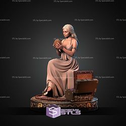 Daenerys Targaryen And Egg Gift STL Files