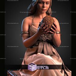 Daenerys Targaryen And Egg Gift STL Files