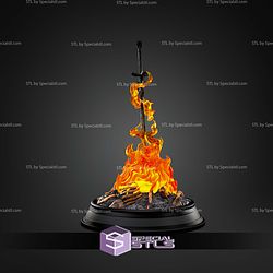 Dark Souls Bonefire 150mm STL Files