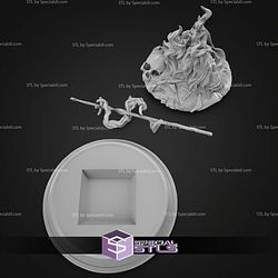 Dark Souls Bonefire 150mm STL Files