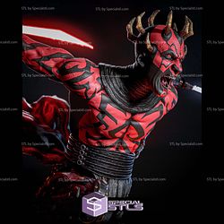 Darth Maul Sith Warrior 360mm STL Files