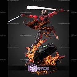 Darth Maul Sith Warrior 360mm STL Files