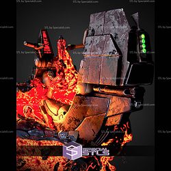 Darth Maul Sith Warrior 360mm STL Files