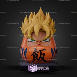 Daruma Goku SSJ STL Files