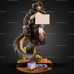 Deathclaw Female Alternative Fanart STL Files