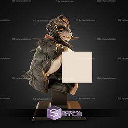 Deathclaw Female Bust STL Files