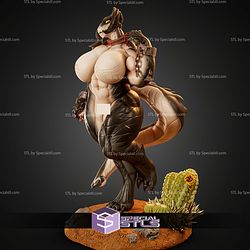 Deathclaw Female Fanart STL Files