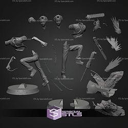 Denji 2 Form Diorama 250mm STL Files