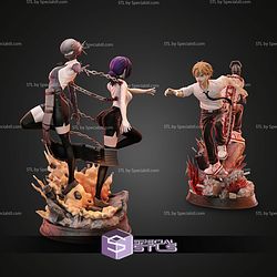 Denji 2 Form Diorama 250mm STL Files