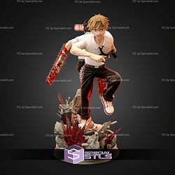 Denji 2 Form Diorama 250mm STL Files