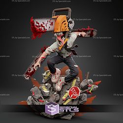 Denji Chainsaw Form Chibi