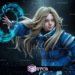 Diana From Pragmata 189mm STL Files