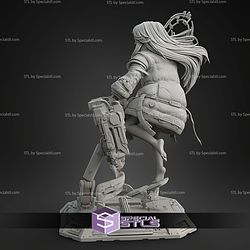 Diana From Pragmata 189mm STL Files