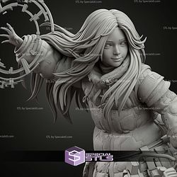 Diana From Pragmata 189mm STL Files
