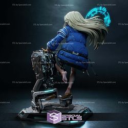 Diana From Pragmata 189mm STL Files