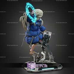 Diana From Pragmata 189mm STL Files
