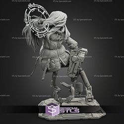 Diana From Pragmata 189mm STL Files
